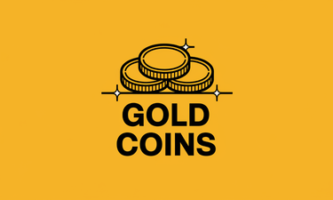 GoldCoins.cx - Creative brandable domain for sale